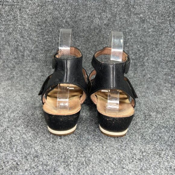 Dansko Veruca Gladiator Sandals Women's Size 8 Black Leather Strappy Comfort - Picture 5 of 13
